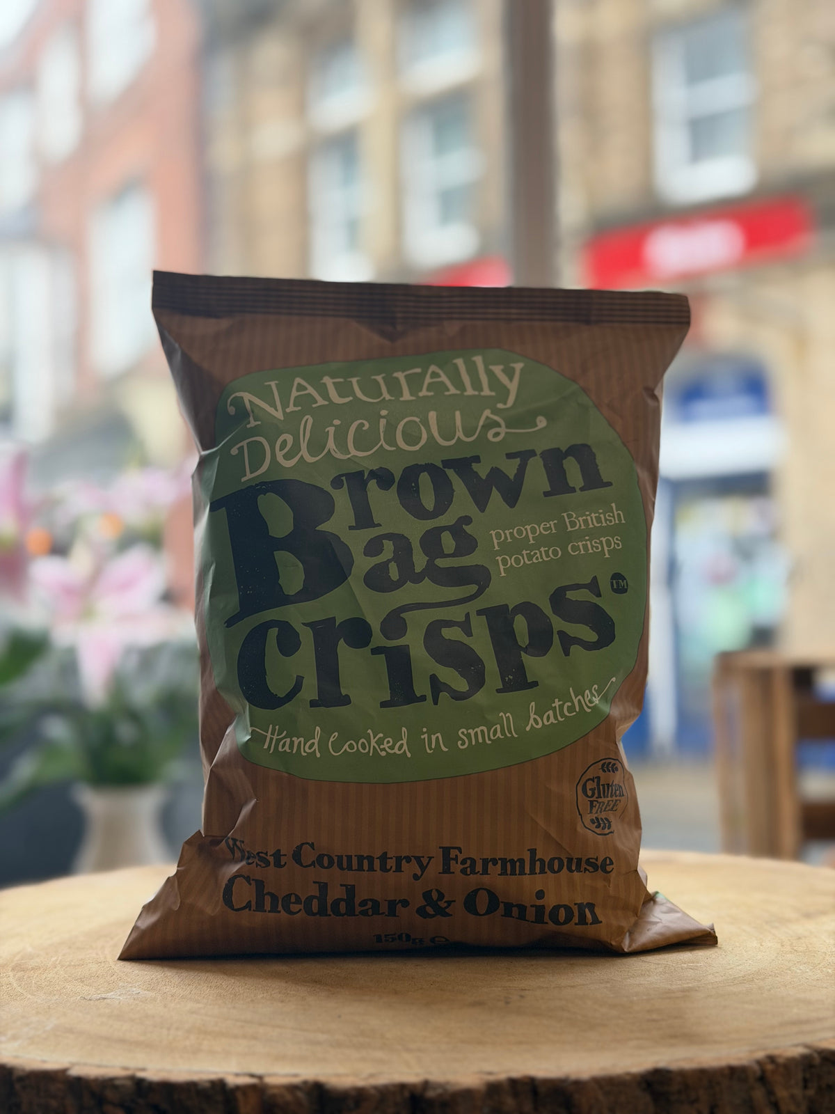 Cheddar & Onion Crisps