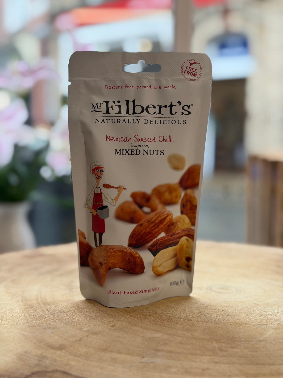Mixed Nuts with Mexican Sweet Chilli