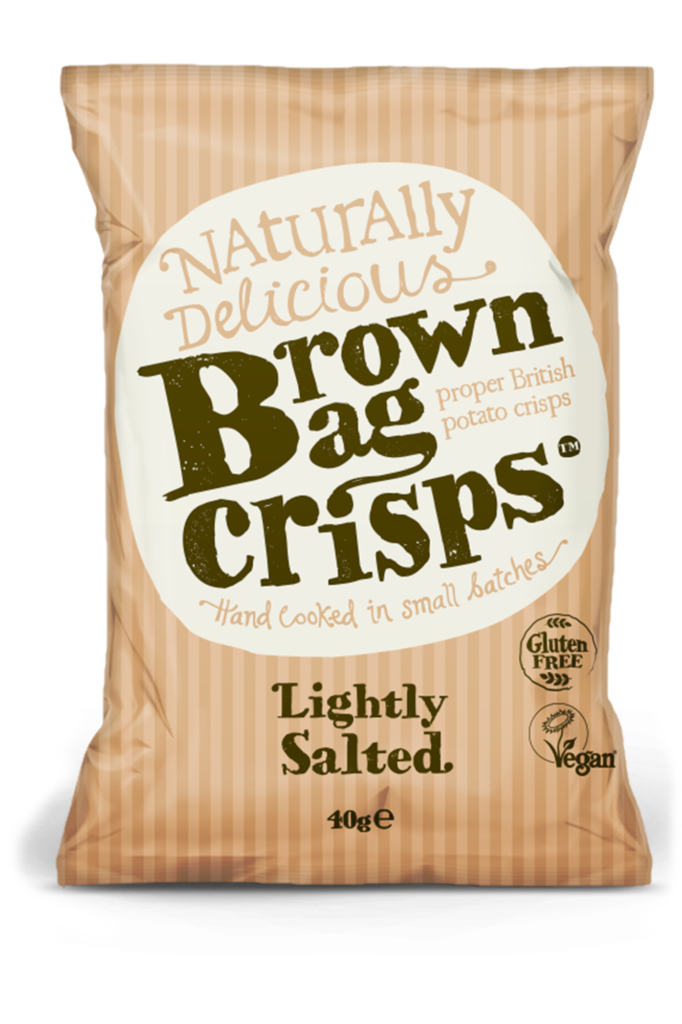 Lightly Salted Brown Bag Crisps