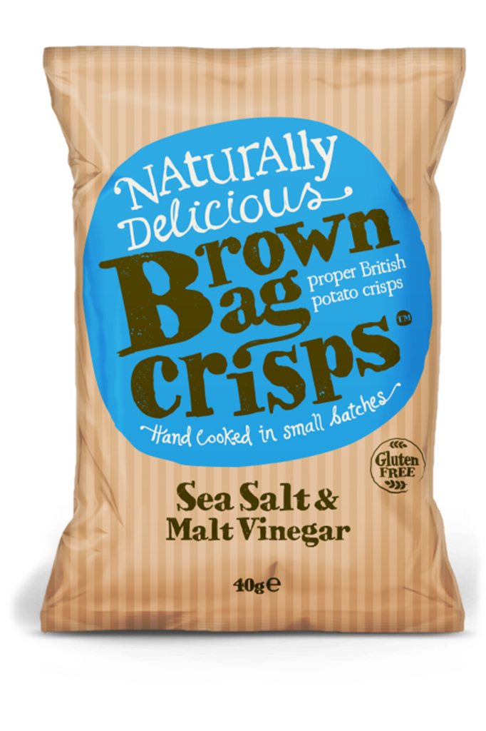 Sea Salt & Malt Vinegar Crisps
