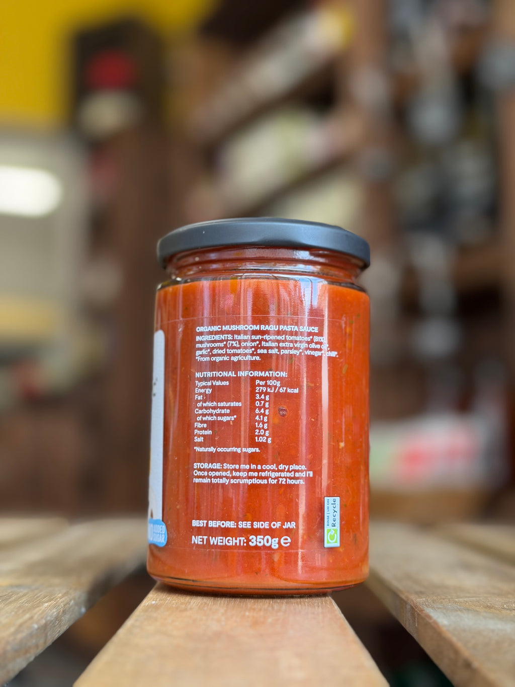 Mr Organic Pasta Sauce
