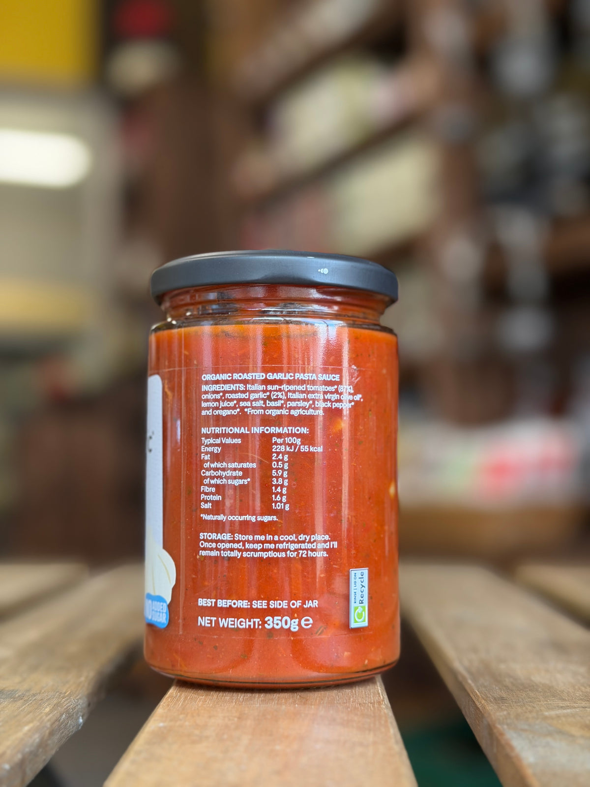 Mr Organic Pasta Sauce