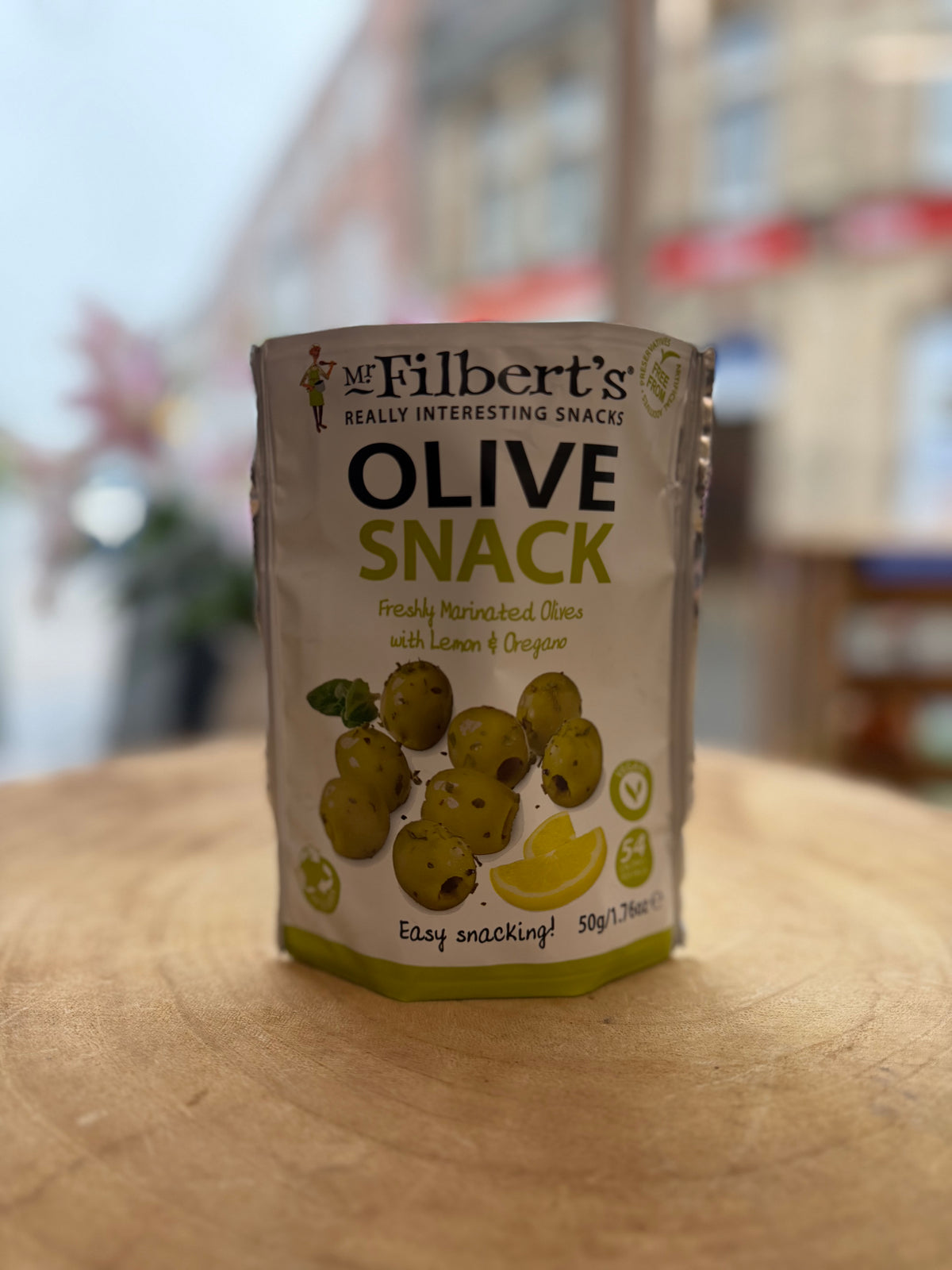 Olive Snack with Lemon & Oregano