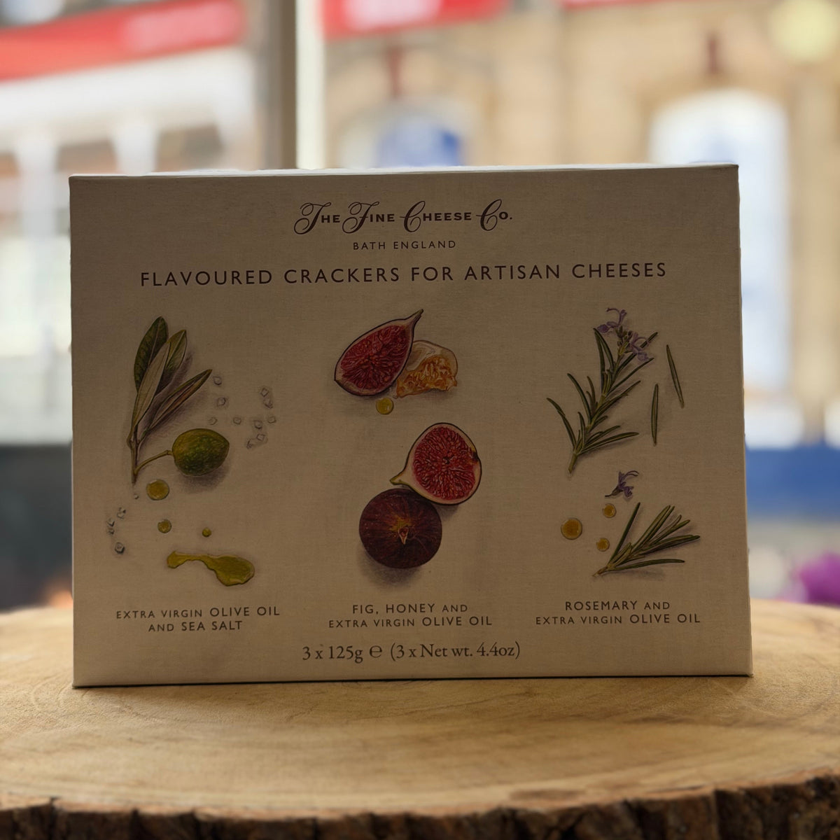 Flavoured Crackers for Cheese