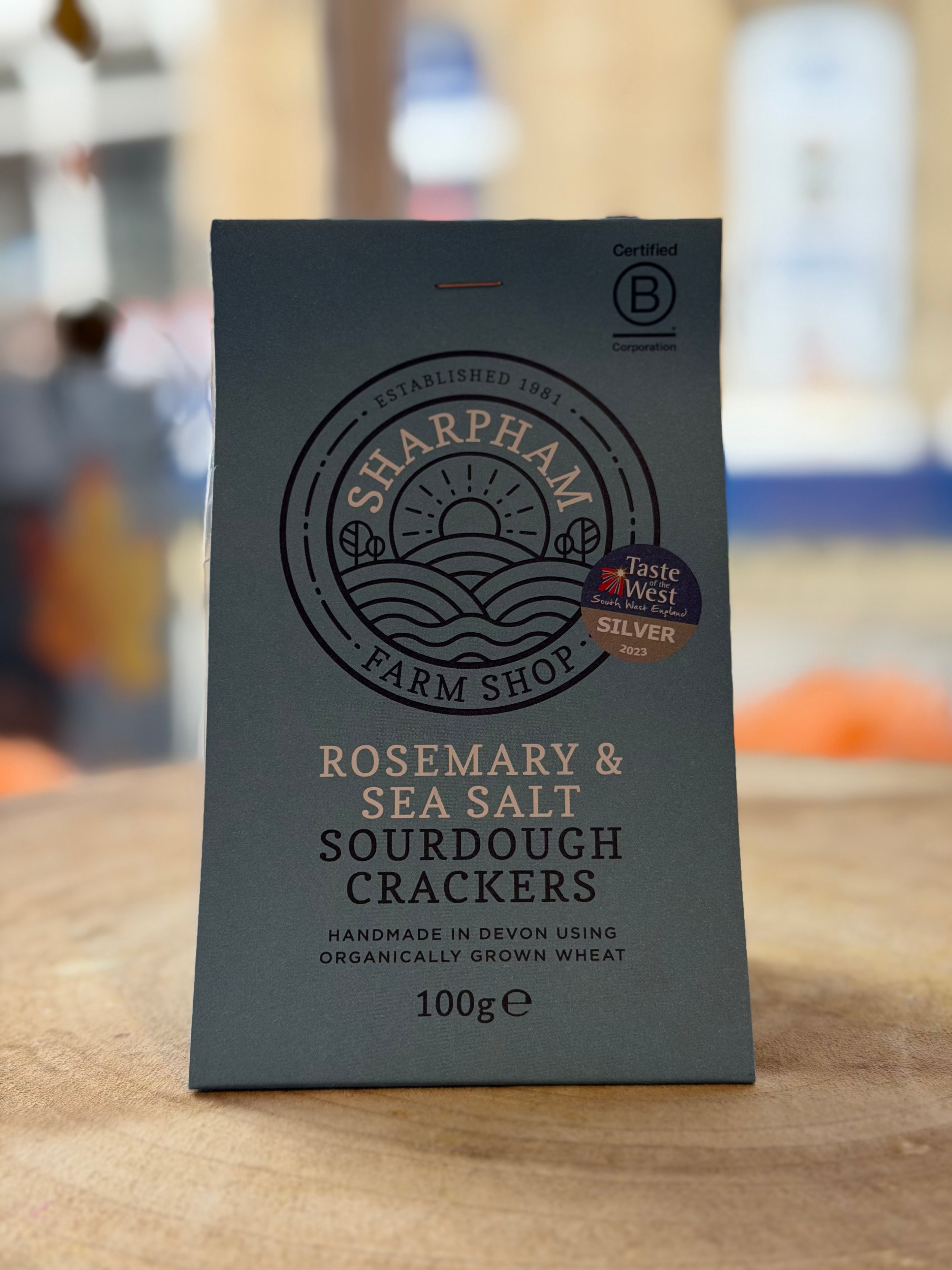 Sharpham Sourdough Crackers